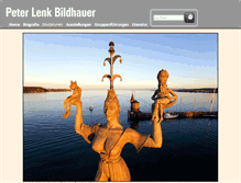 Tablet Screenshot of peter-lenk.de